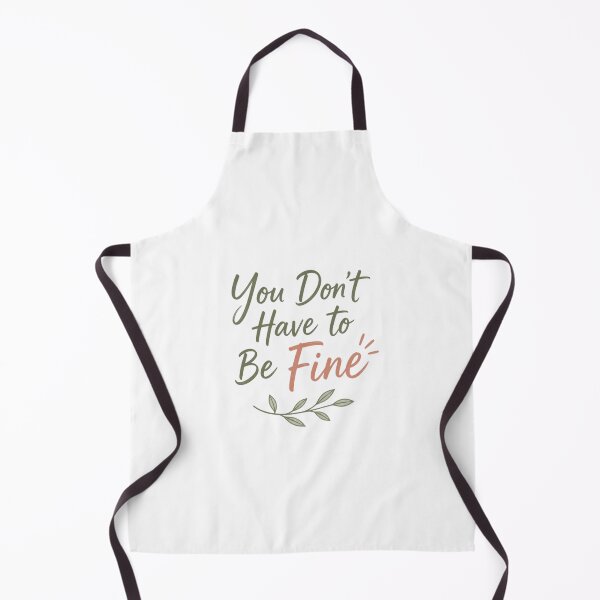 Item preview, You Don't Have to Be Fine Therapy Core Print designed and sold by Panom Suavichien.