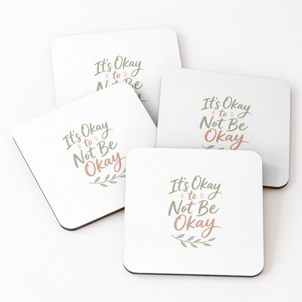 Item preview, It's Okay to Not Be Okay Therapy Core Wall Art designed and sold by Panom Suavichien.