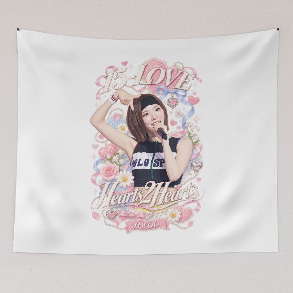 Item preview,  Jiwoo Hearts2Hearts 15-LOVE Sporty Crop Visual | S2U Tennis Club Special designed and sold by Valereekmerch.