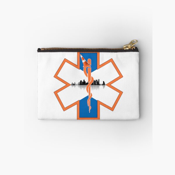 Item preview, BOSTON EMS - Tartan Army Caduceus Traffic Cone Star of Life designed and sold by Bee Bum Designs.