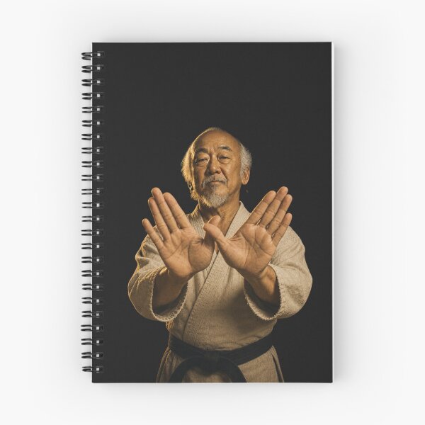 Item preview, Mr. Miyagi throwing up the W for the Wu designed and sold by Primotees.