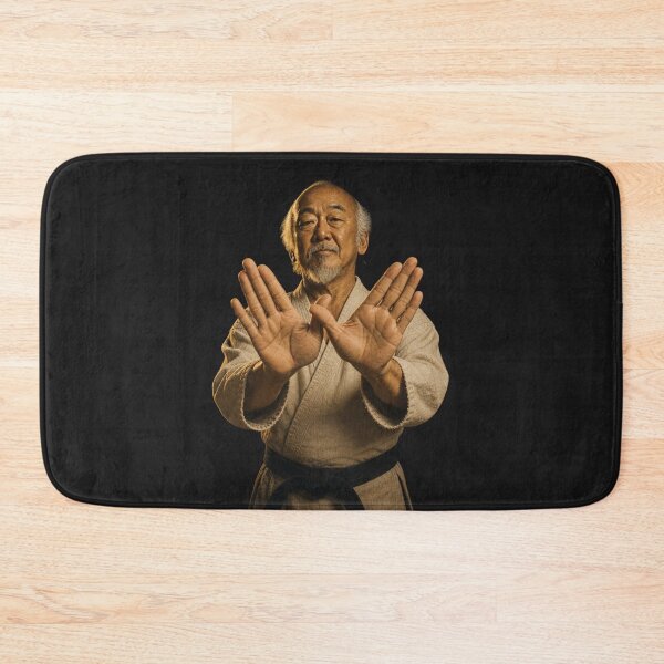 Item preview, Mr. Miyagi throwing up the W for the Wu designed and sold by Primotees.