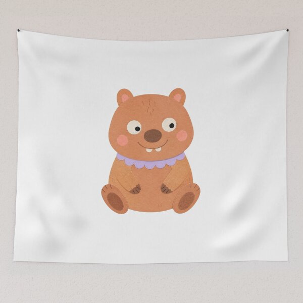 Item preview, Wombat's Friendly Fangs designed and sold by The-Art-of-D.