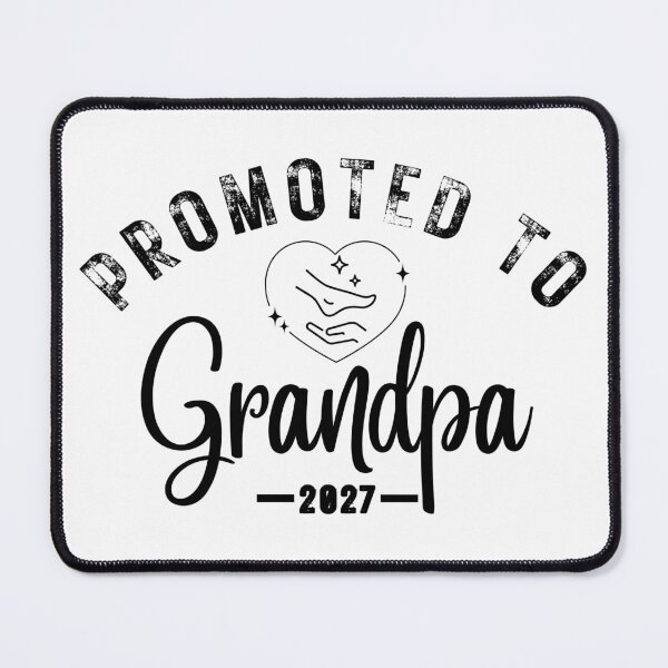 Item preview, Promoted To Grandpa 2027 Vintage Style Gift for First Time Grandpa | New Grandfather Pregnancy Announcement Tee designed and sold by Teetreasure2.