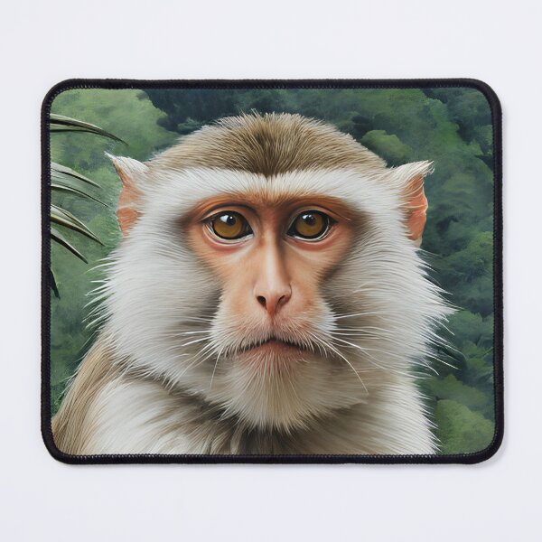 Item preview, WELL, LOOK WHO’S HERE | CRAB-EATING MACAQUE designed and sold by TAMAJAD.