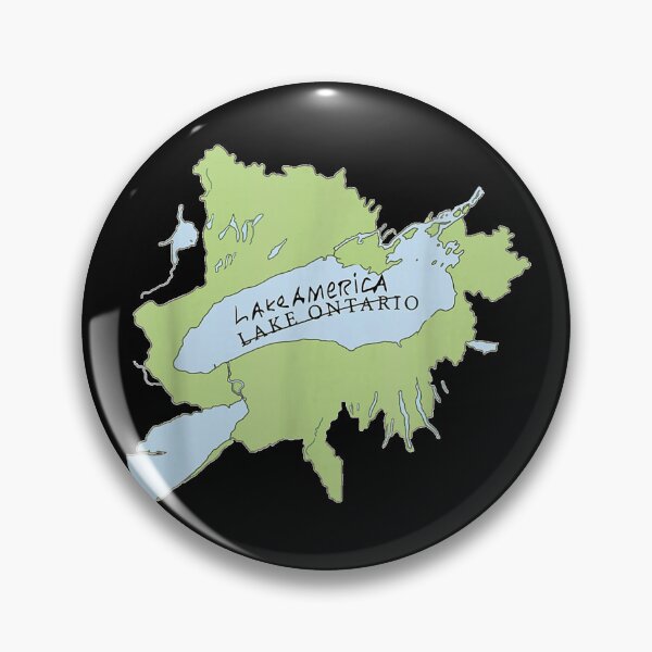 Item preview, Lake America Sign Signing Funny Lake Ontario designed and sold by DienesAngele.