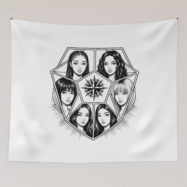 Item preview, Geometric Portrait  designed and sold by TurnnerCallagh.