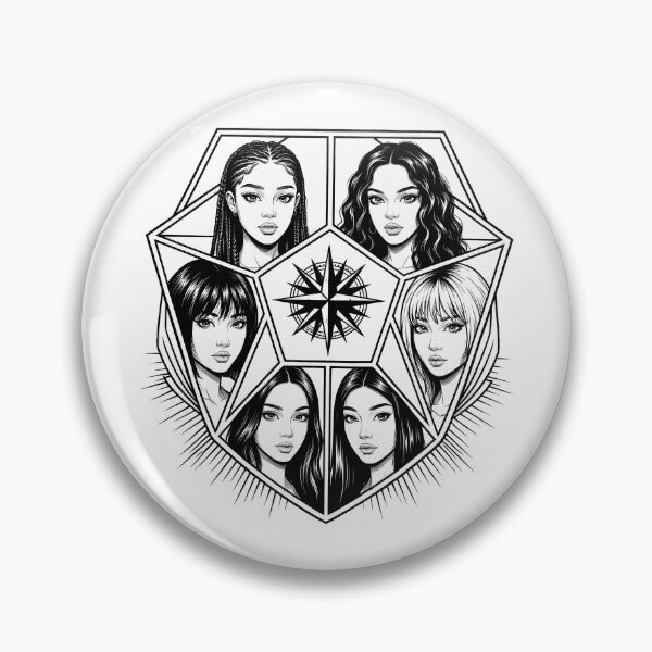 Item preview, Geometric Portrait  designed and sold by TurnnerCallagh.