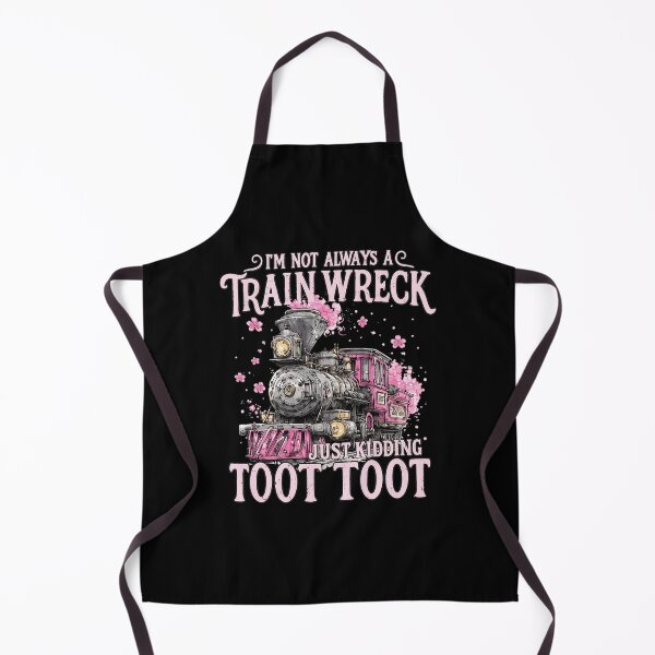 Item preview, Funny Train Wreck Toot Toot Vintage Steam Train designed and sold by burmside48.