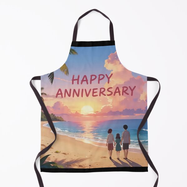 Item preview, Happy Anniversary – Tropical Beach Romance designed and sold by Nomad-Maynard.
