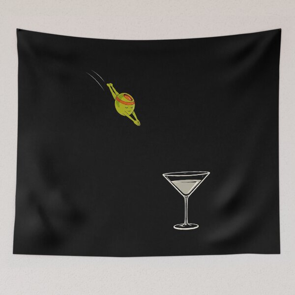 Item preview, Martini Dive Cute Olive  designed and sold by CelidaBonde.