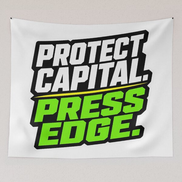 Item preview, Protect Capital Press Edge designed and sold by VolatilityEdge.