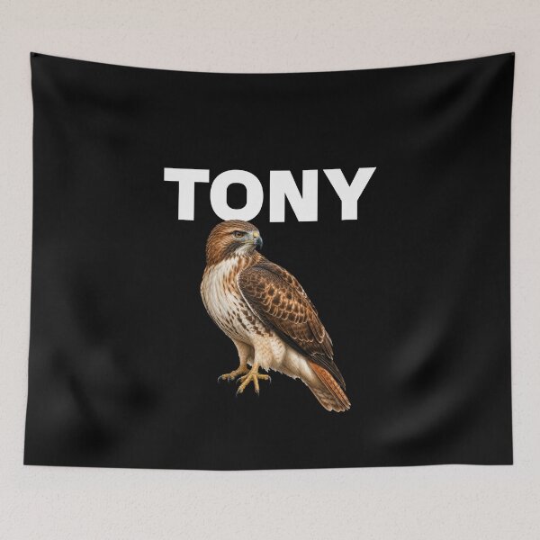 Item preview, Tony (with a picture of a Hawk) designed and sold by Primotees.