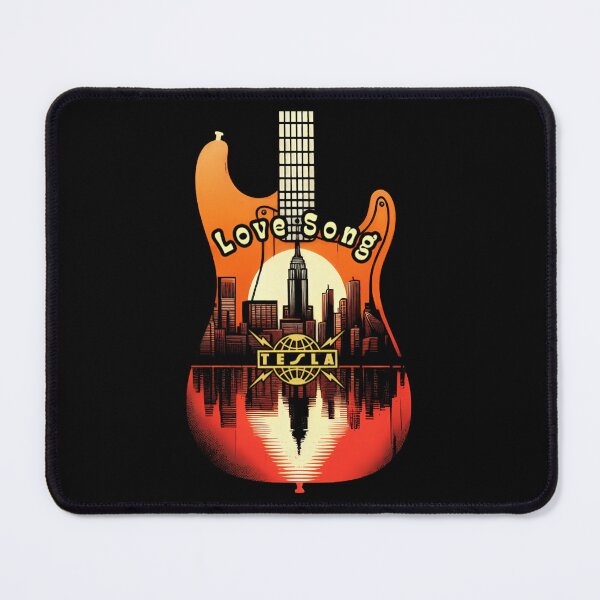 Item preview, Tesla Band Love Song Retro 90S Rock designed and sold by RobynPeckArt.