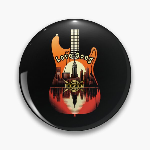 Item preview, Tesla Band Love Song Retro 90S Rock  designed and sold by RobynPeckArt.