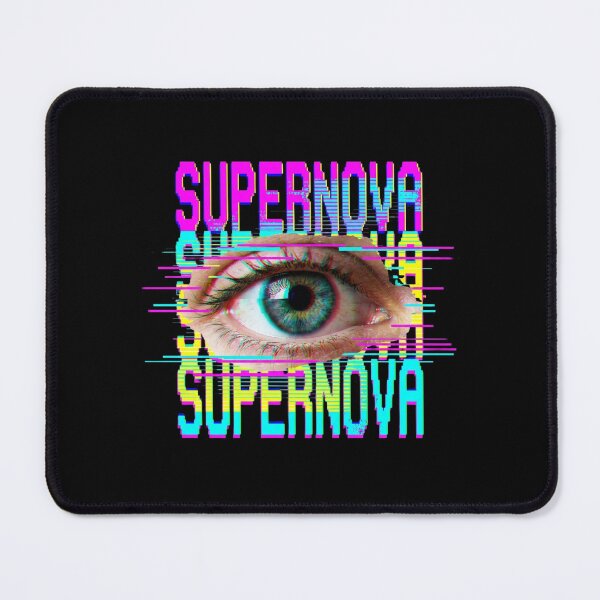 Item preview, Aespa Supernova Cyberpop Digital Glitch Graphic designed and sold by kpopbuzzer.