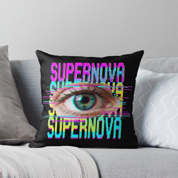 Item preview, Aespa Supernova Cyberpop Digital Glitch Graphic designed and sold by kpopbuzzer.