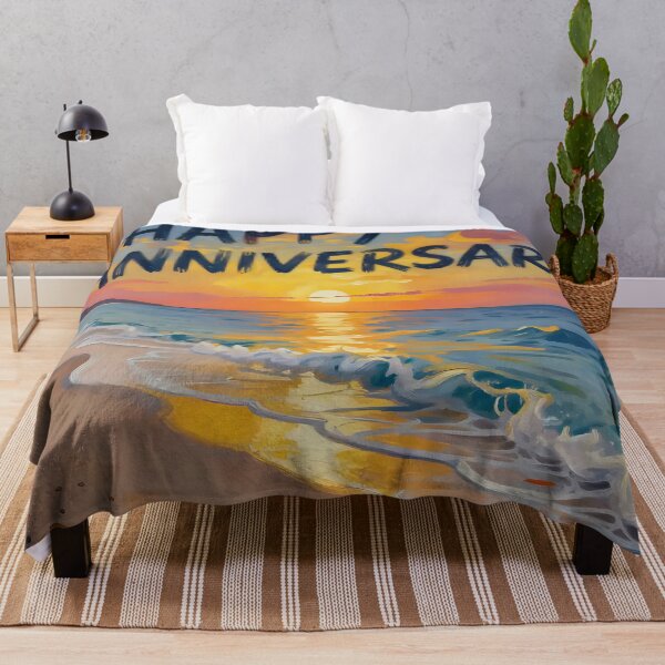 Item preview, Happy Anniversary – Tropical Beach Romance designed and sold by Nomad-Maynard.