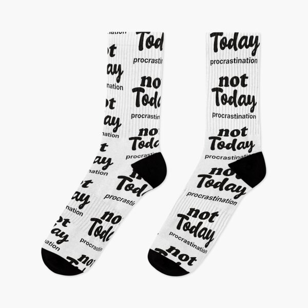 Item preview, not today procrastination designed and sold by the-craft-shop.