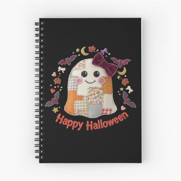 Item preview, Cute Patchwork Ghost Halloween Bow Happy Halloween Cozy Fall Gift designed and sold by Zizo-DR44.