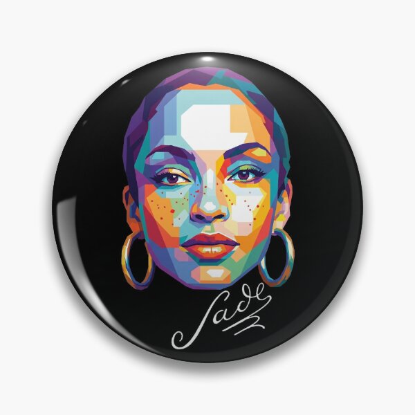 Item preview, Sade Adu Colorful Pop Art designed and sold by SiksisArt.