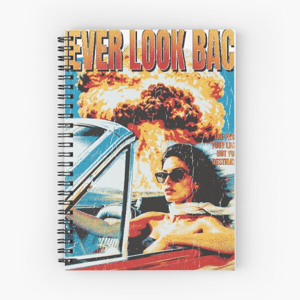 Item preview, Never Look Back – Retro Apocalypse Vintage Car designed and sold by BVNKGRAPH WORKS.