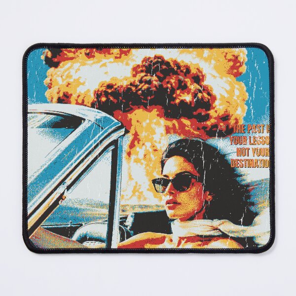 Item preview, Never Look Back – Retro Apocalypse Vintage Car designed and sold by BVNKGRAPH WORKS.