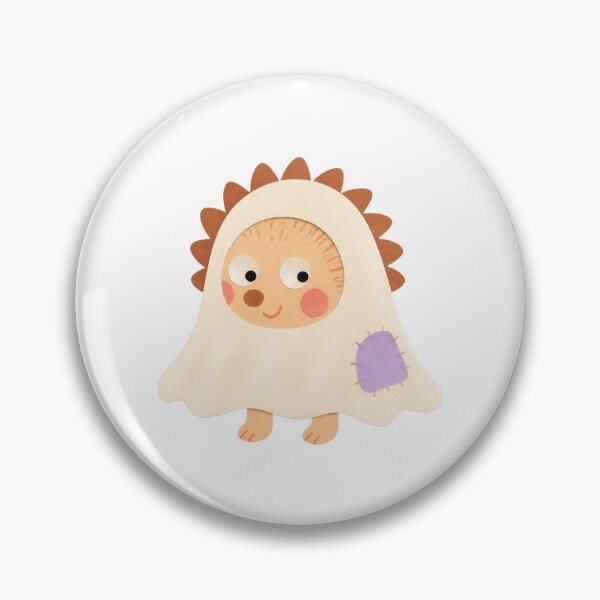 Item preview, Tiny Hedgehog Ghost designed and sold by The-Art-of-D.