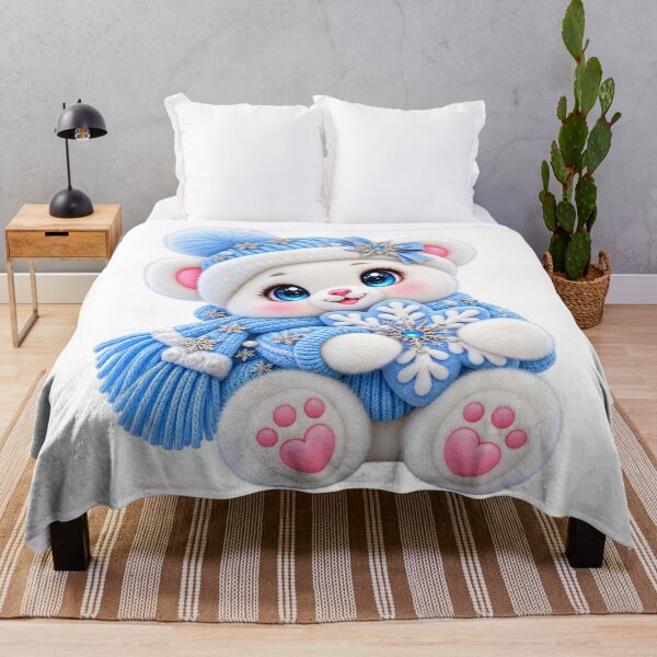 Item preview, Luxury Kawaii Christmas Snow Bear Digital Download designed and sold by Bairwakings.