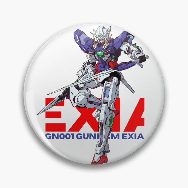 Item preview, GN-001 Gundam Exia artwork ink illustration full colour vector art designed and sold by sabartgunpla.