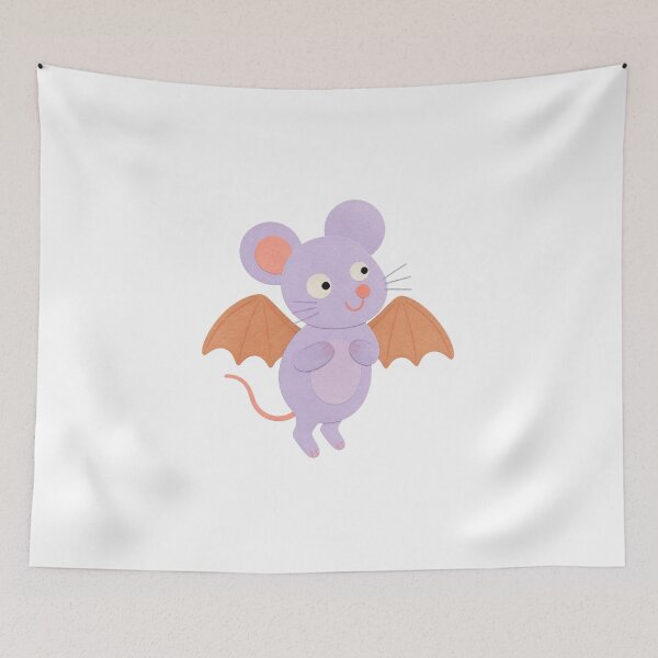 Item preview, Mouse with Paper Bat Wings designed and sold by The-Art-of-D.