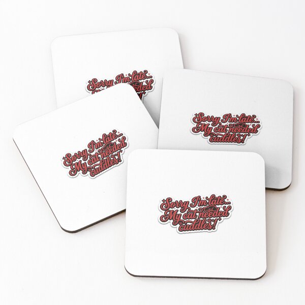 Item preview, Sorry, I’m late,cats designed and sold by CsBvDESIGN.