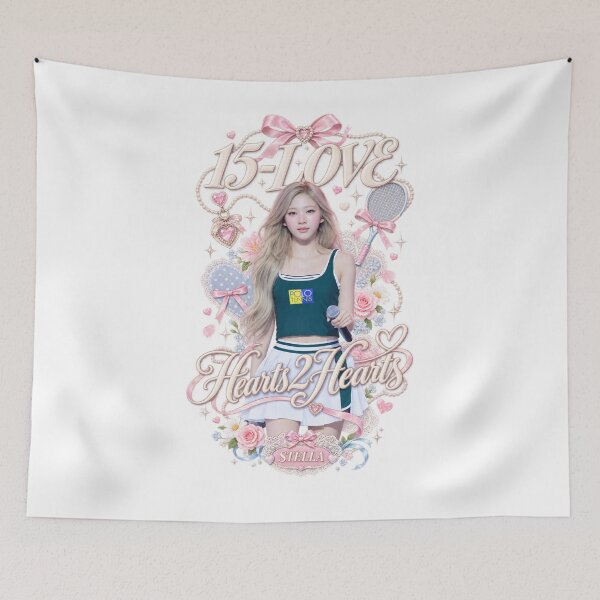 Item preview, Stella Hearts2Hearts Cute Skirt Tennis Core Graphic | S2U Fluffy Love designed and sold by Valereekmerch.