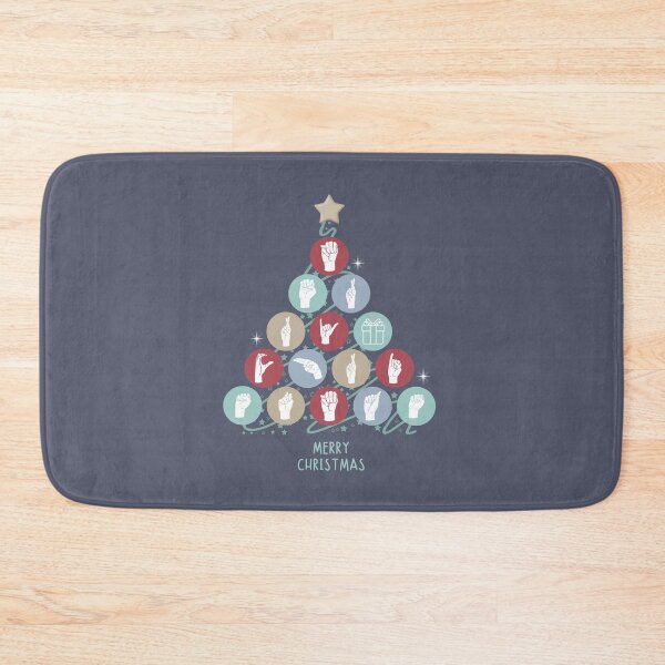 Item preview, Merry Christmas ASL American Sign Language Faith Looks Good designed and sold by FaithLooksGood.