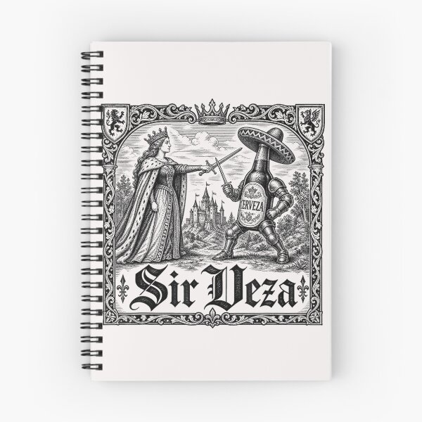 Item preview, Sir Veza Cerveza Beer Drinking Pun Humor designed and sold by BrockmeyeSB.