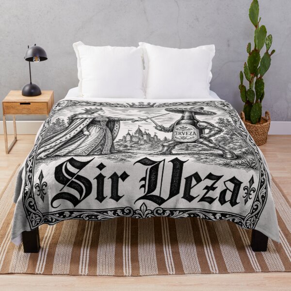 Item preview, Sir Veza Cerveza Beer Drinking Pun Humor designed and sold by BrockmeyeSB.