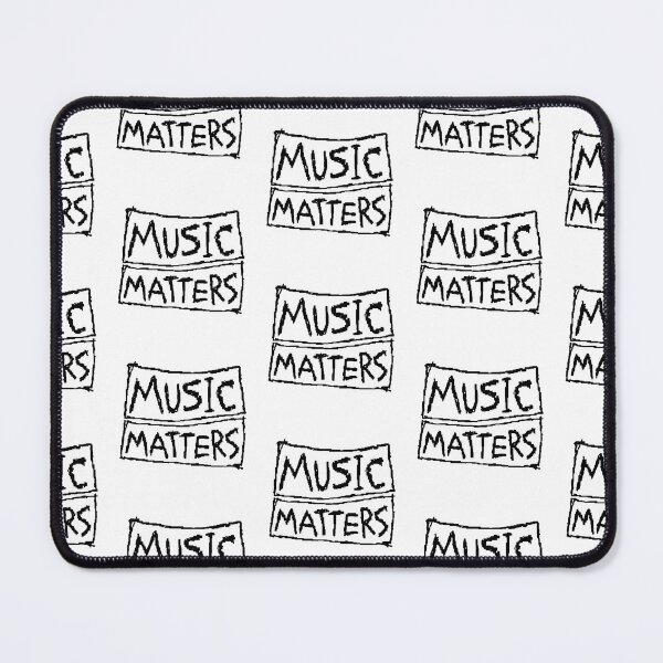 Item preview, MUSIC MATTERS ~black and white design  designed and sold by OmStudioz .