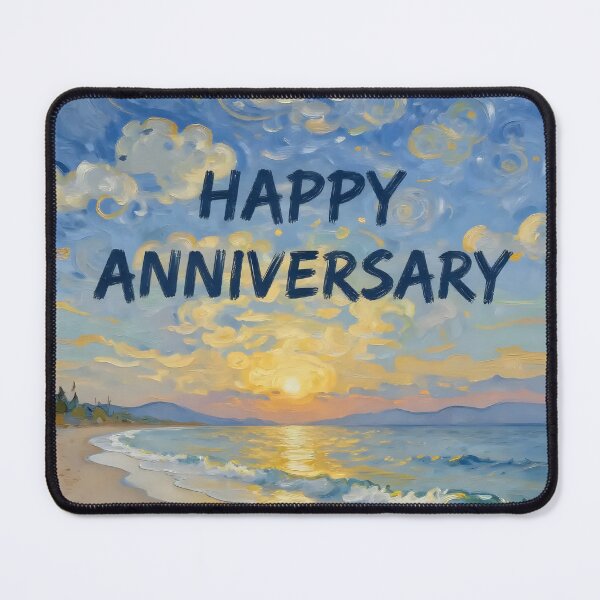 Item preview, Happy Anniversary – Tropical Beach Romance designed and sold by Nomad-Maynard.