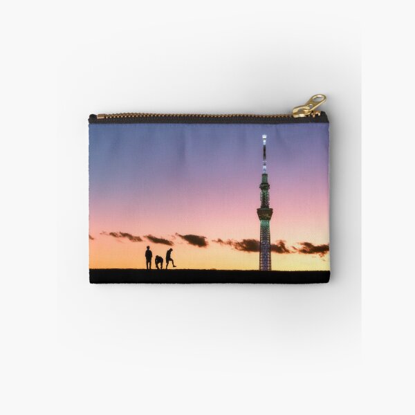 Item preview, Friends Enjoying the Sunset with Tokyo Skytree designed and sold by Jordan McChesney.