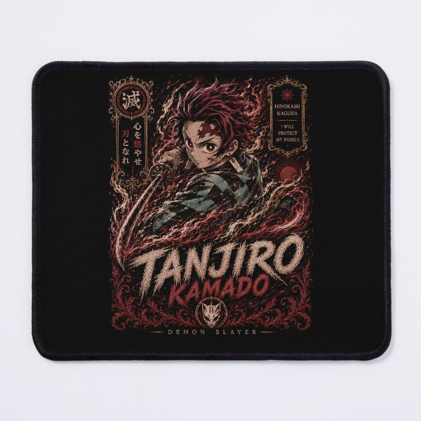 Item preview, Tanjiro Kamado Hinokami Kagura Flame Art designed and sold by SirLivy.