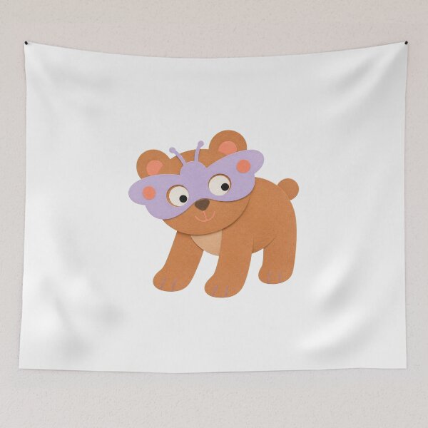 Item preview, Bear in a Moth Mask designed and sold by The-Art-of-D.