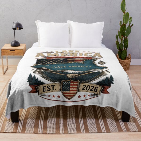 Item preview, Lake America USA Previously Ontario Canada Funny Patriotic designed and sold by SuziLope.