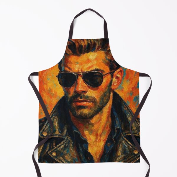 Item preview, Gay San Francisco Color Pop Leather Trade Tom of Finland Tribute Graphic Design designed and sold by ItsAKinkThing.