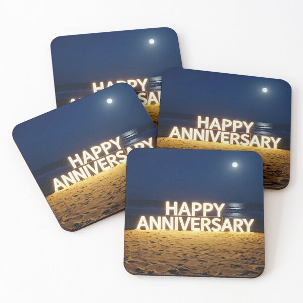 Item preview, Happy Anniversary – Tropical Beach Romance designed and sold by Nomad-Maynard.