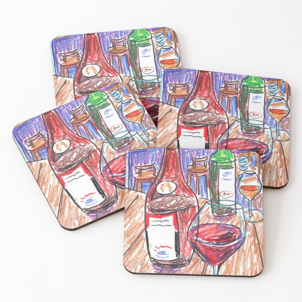 Item preview, Wine Night From Everyday Meals to Artwork--Day1 designed and sold by ninnnnnki.
