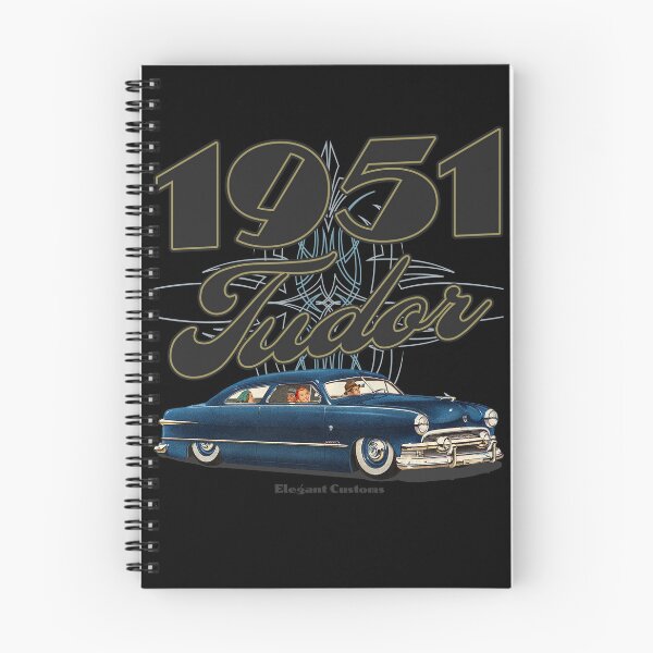 Item preview, 1951 Tudor chopped with text - Lowrider, Kustom, Hot Rod, Muscle Car designed and sold by Elegant Customs.
