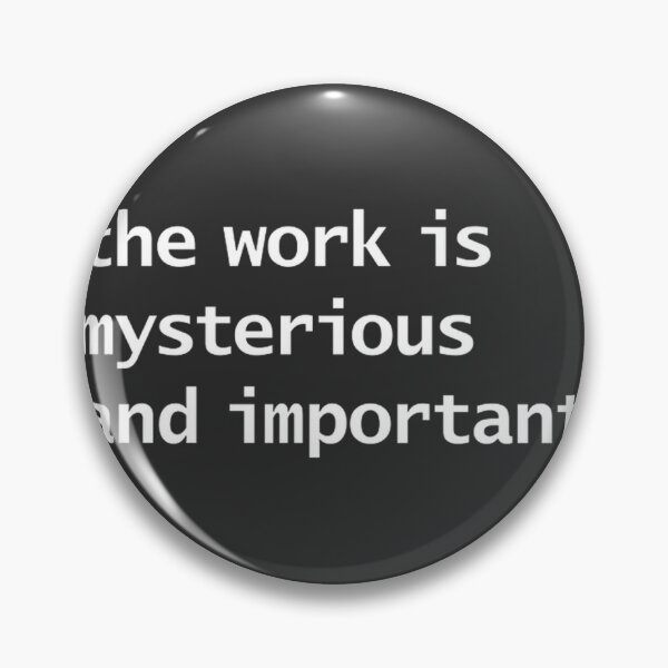 Item preview, Mysterious & Important Work | Severance Inspired | Perfect Gift For You And Friends designed and sold by DoubleRose.