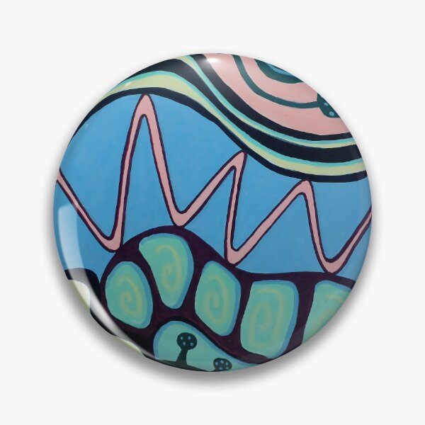 Item preview, Molecular Dream | Psychedelic Abstract Wall Art designed and sold by WonderwildArt.