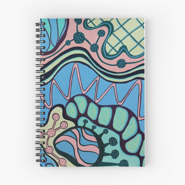 Item preview, Molecular Dream | Psychedelic Abstract Wall Art designed and sold by WonderwildArt.