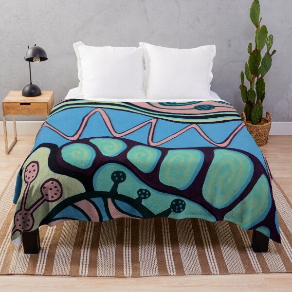 Item preview, Molecular Dream | Psychedelic Abstract Wall Art designed and sold by WonderwildArt.
